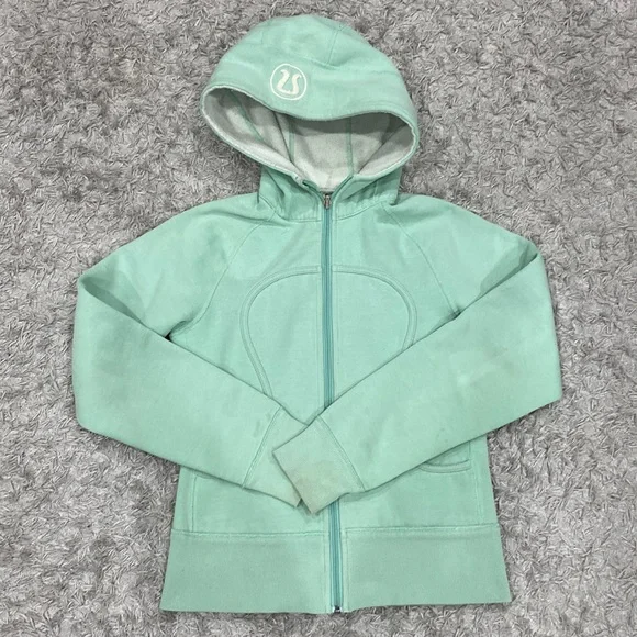 lululemon athletica | Tops | Lululemon Womens Mint Green Zip Up